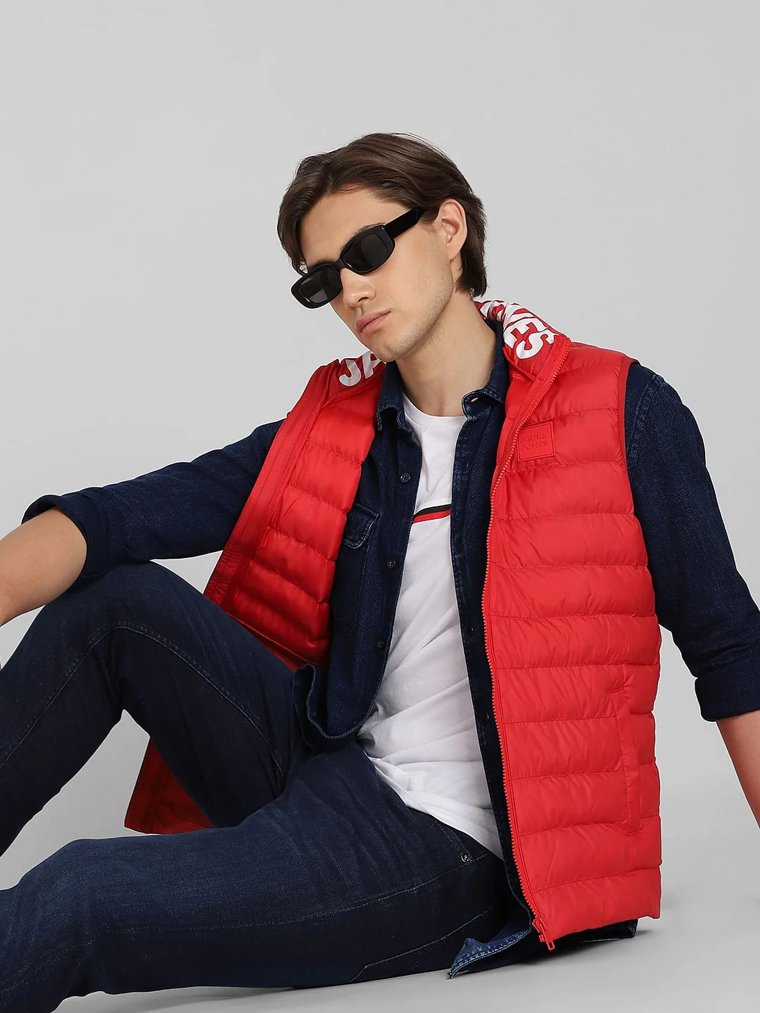 Red Puffer Vest