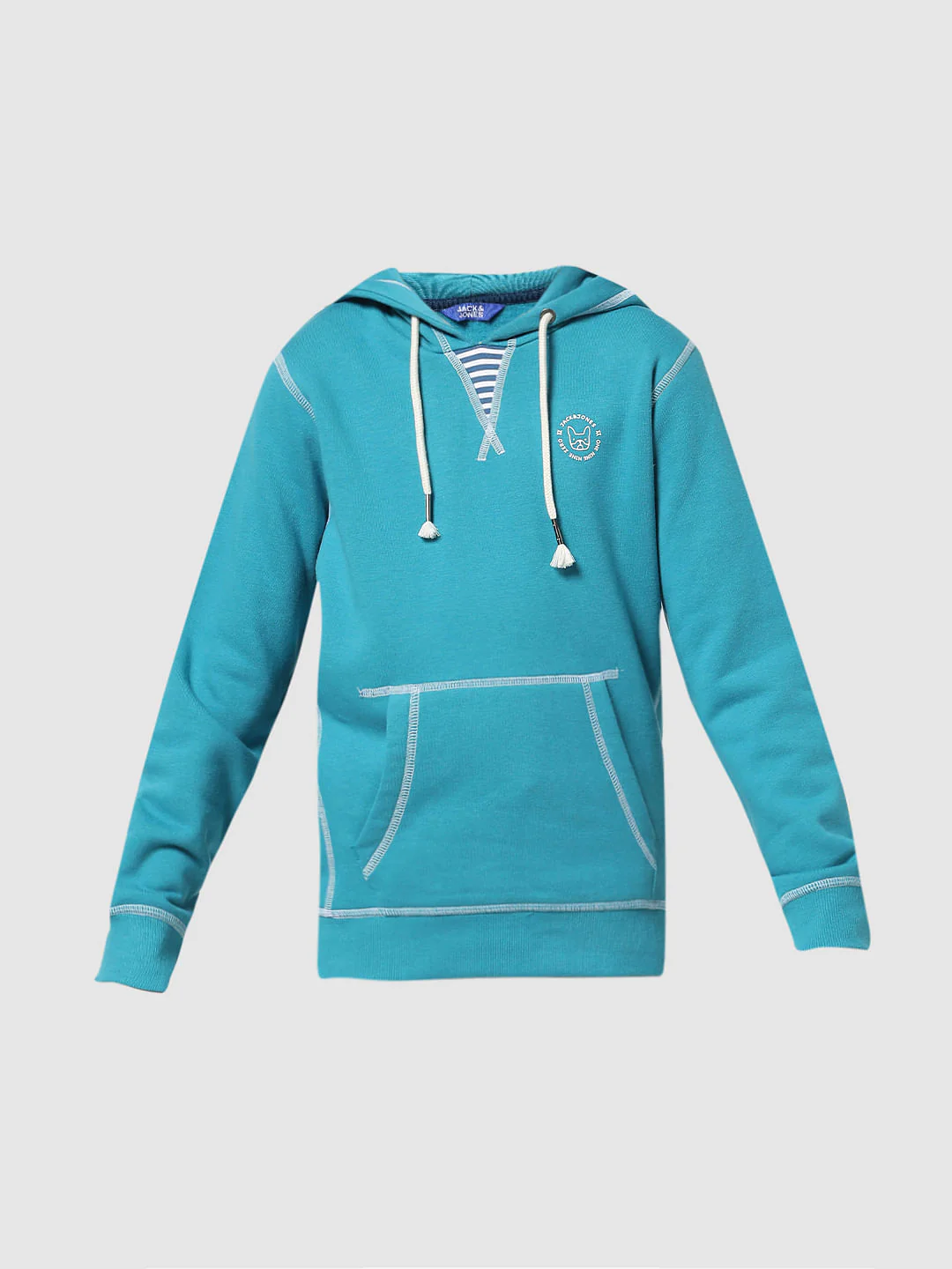 Blue Hooded Sweatshirt - Image 6