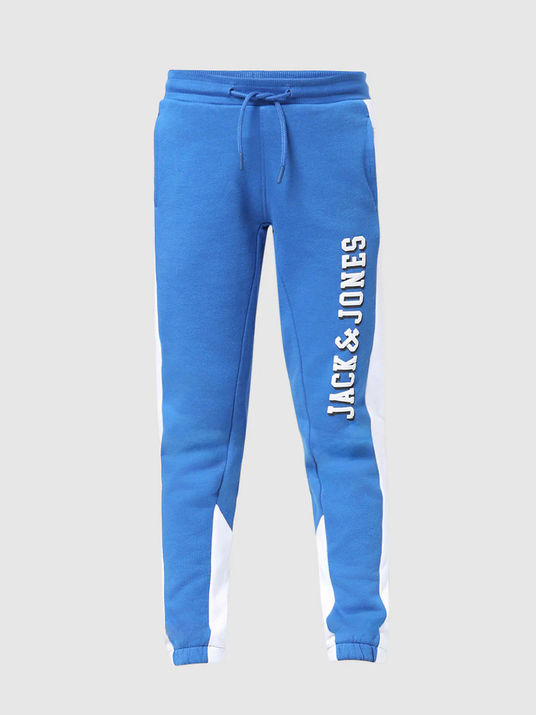 JUNIOR BOYS Blue Colourblocked Co-ord Set Sweatpants - Image 5