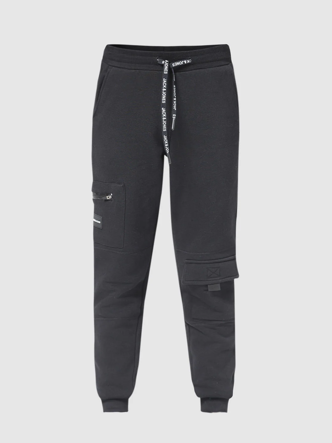 JUNIOR BOYS Black Utility Co-ord Set Sweatpants - Image 5