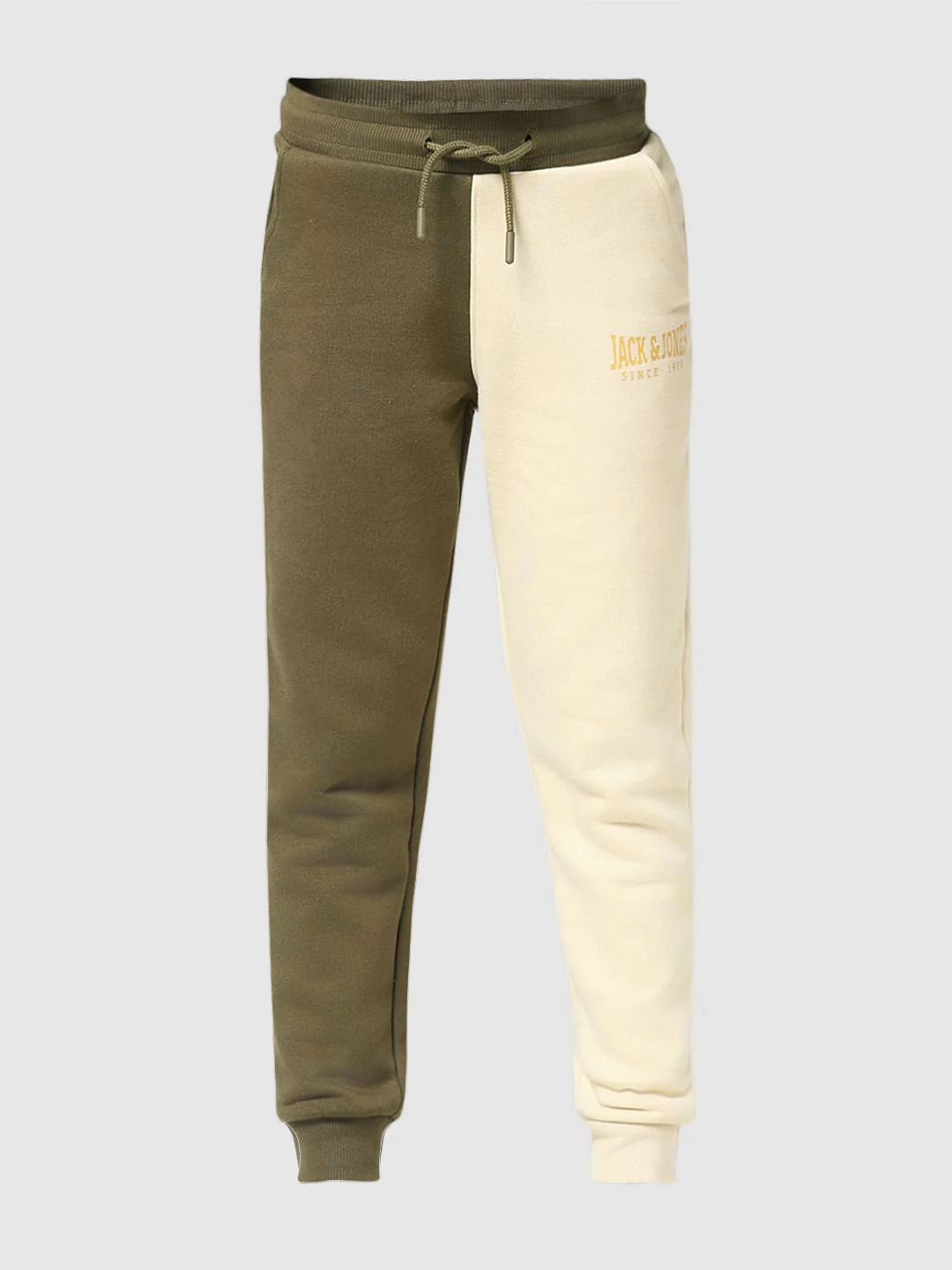 JUNIOR BOYS Green Colourblocked Co-ord Set Sweatpants - Image 5