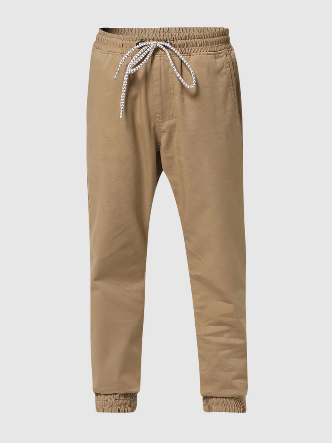 Brown Mid Rise Joggers - Image 5