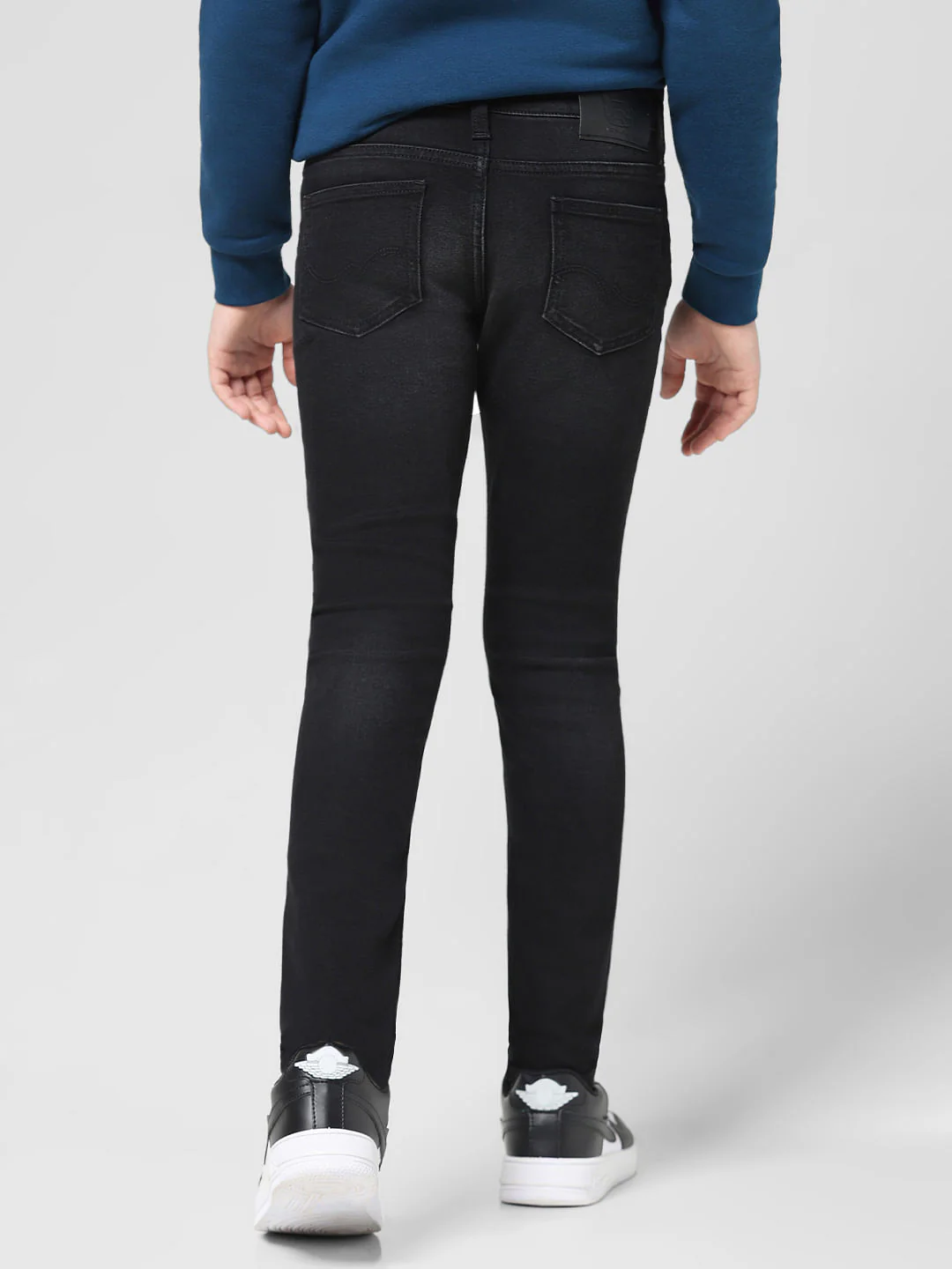 JUNIOR BOYS Black Glenn Slim Fit Jeans - Image 3