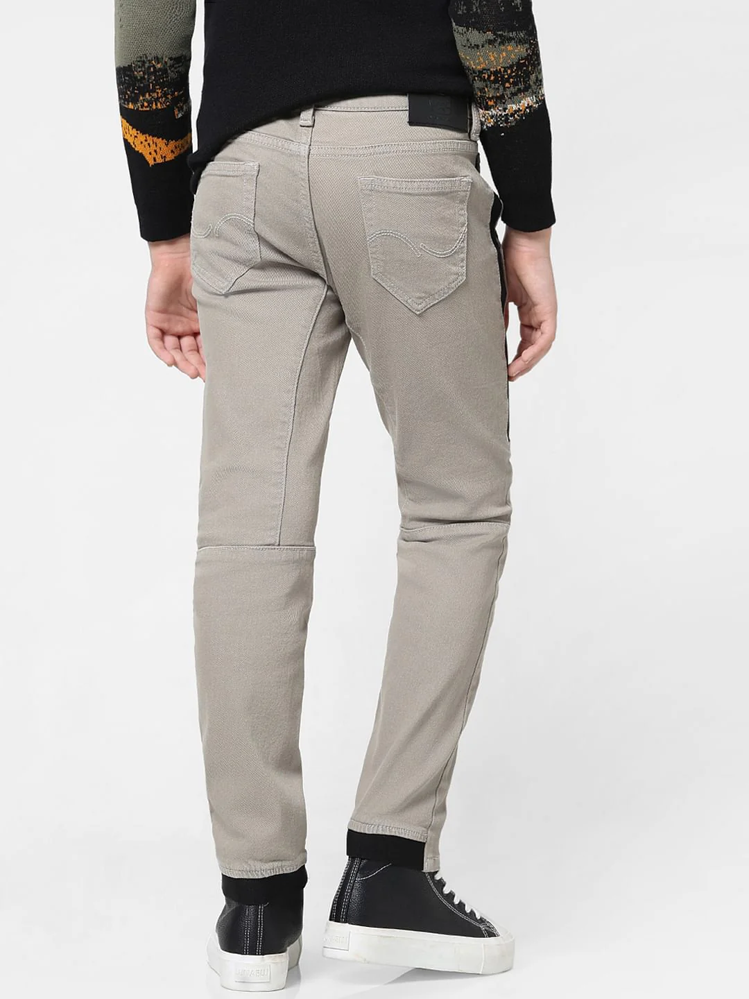 JUNIOR BOYS Beige 5 Pocket Casual Pants - Image 3