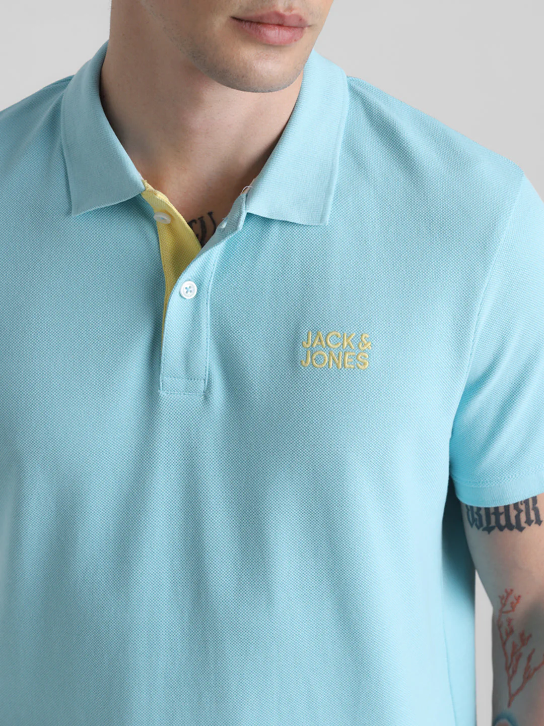 Blue Cotton Polo - Image 5