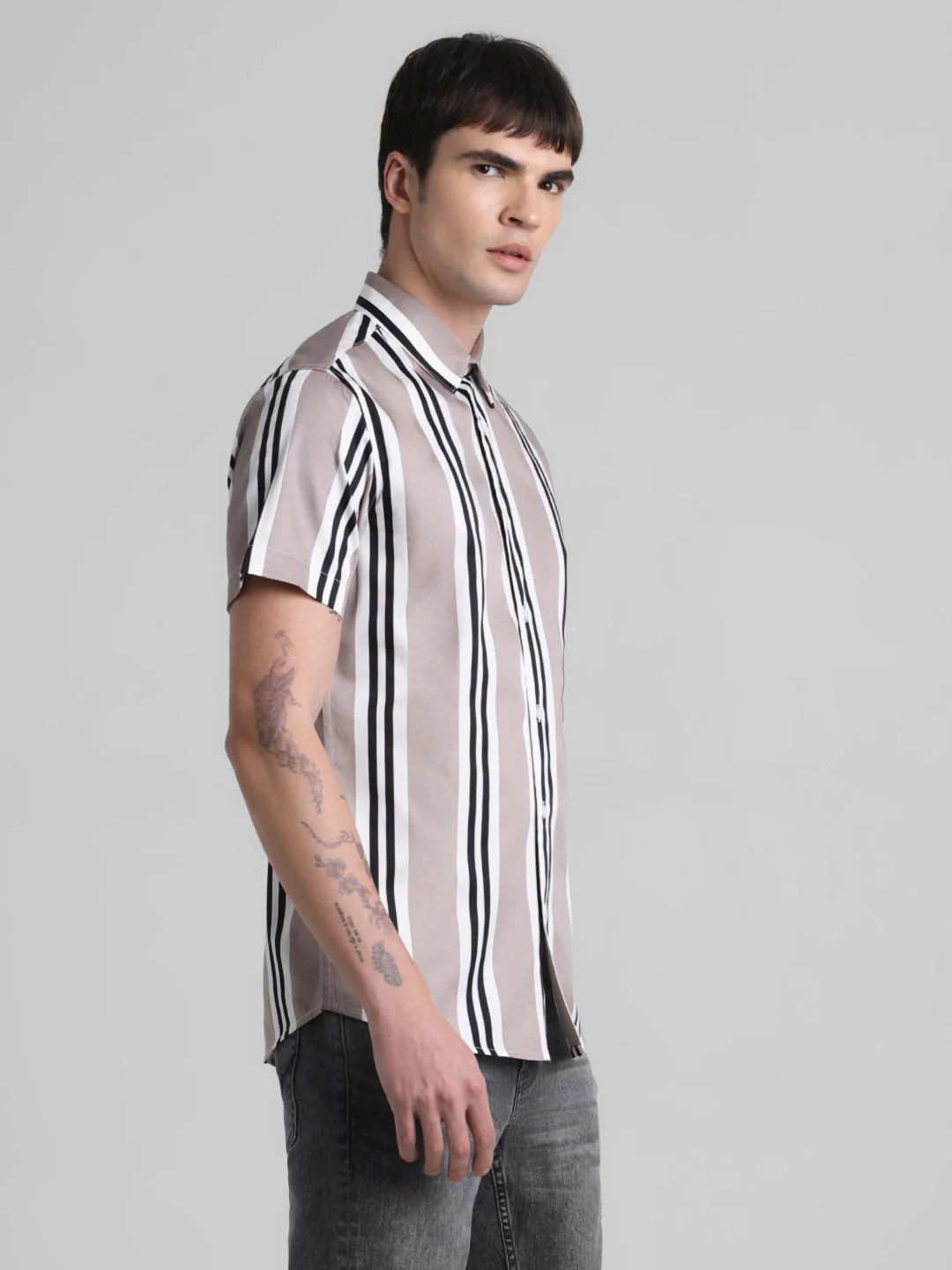 Striped Short Sleeve Shirt - Image 3