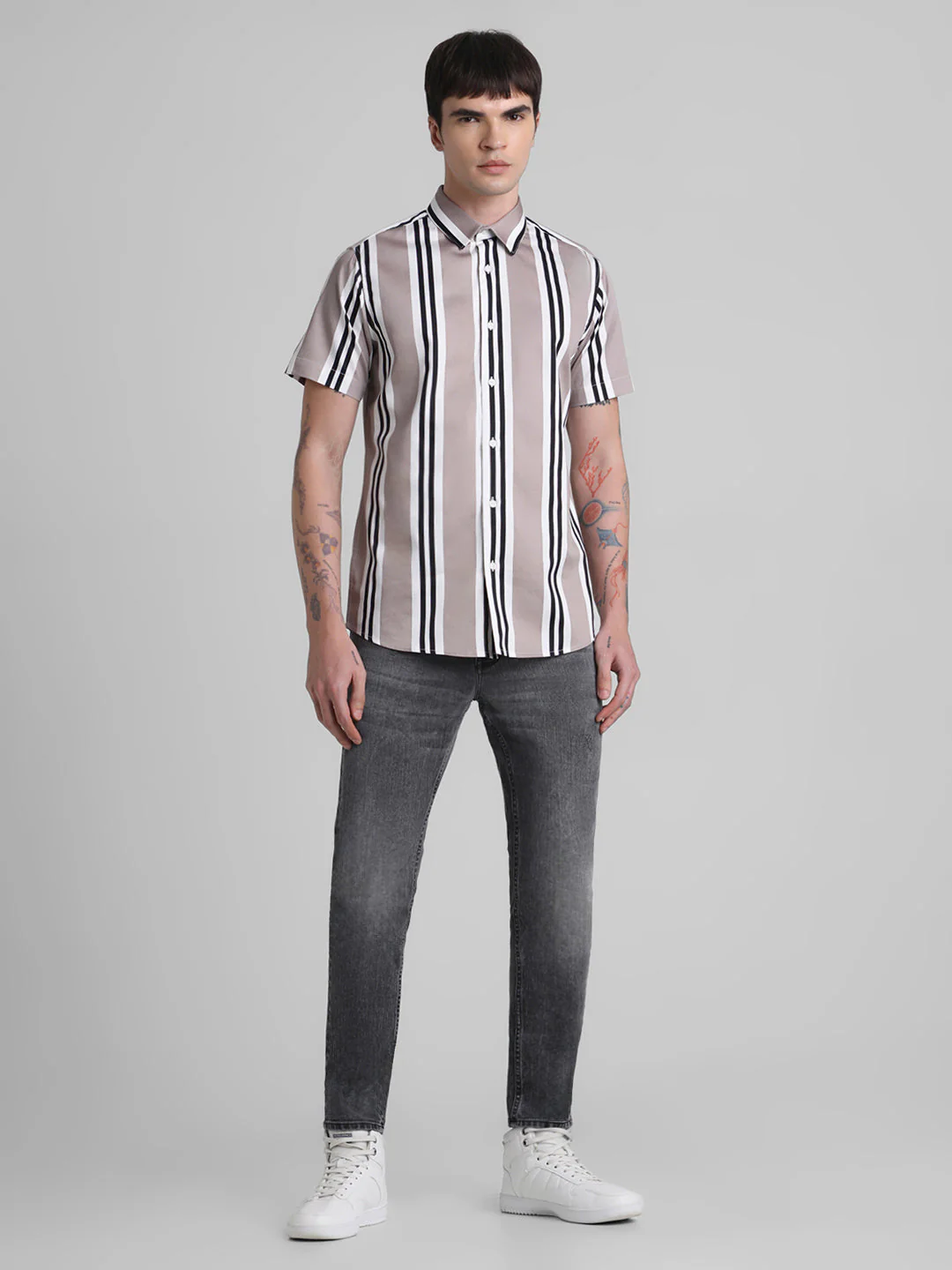 Striped Short Sleeve Shirt - Image 6