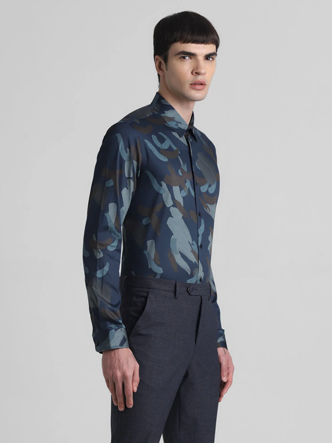 Abstract Print Shirt - Image 3