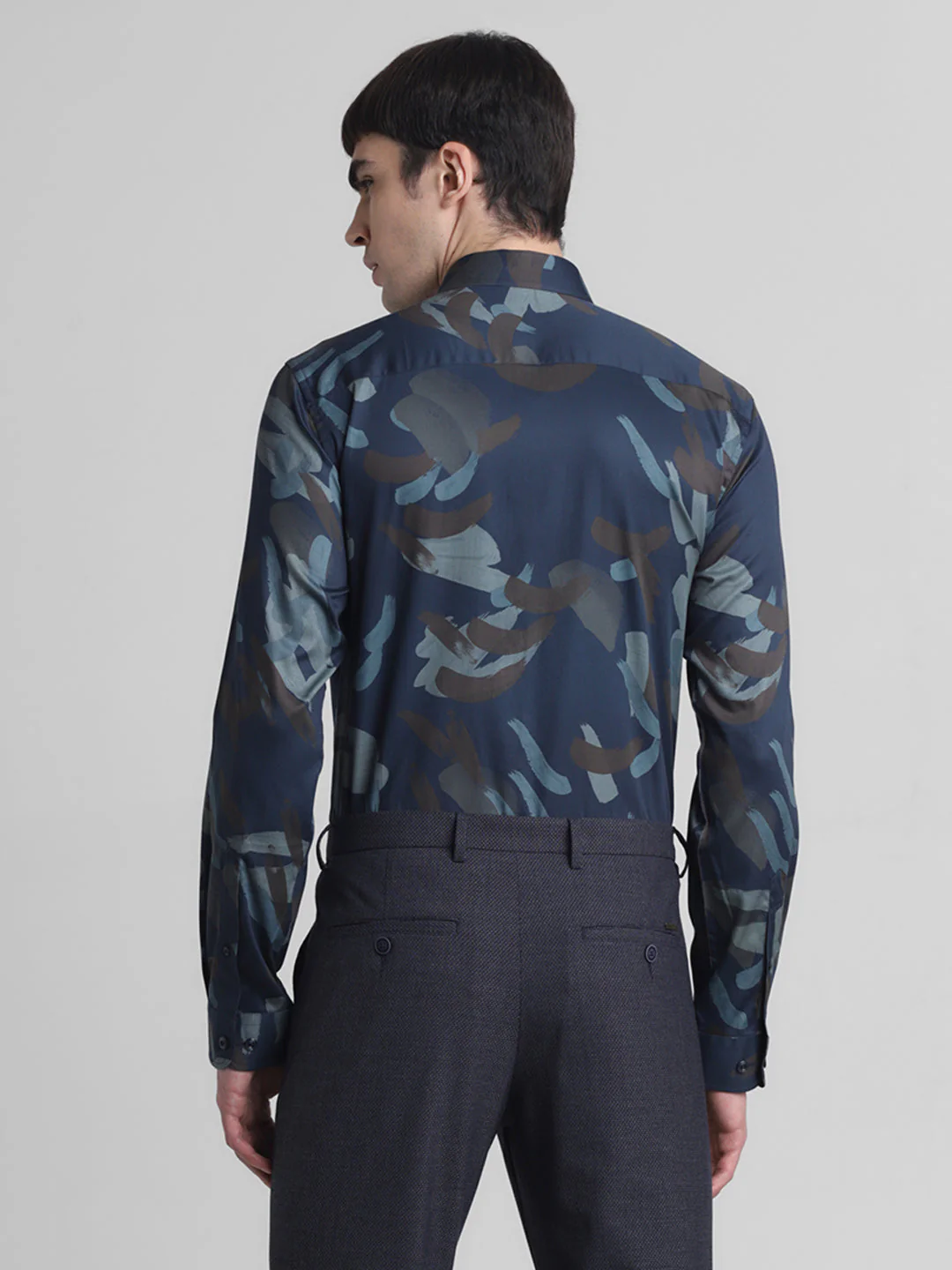 Abstract Print Shirt - Image 4