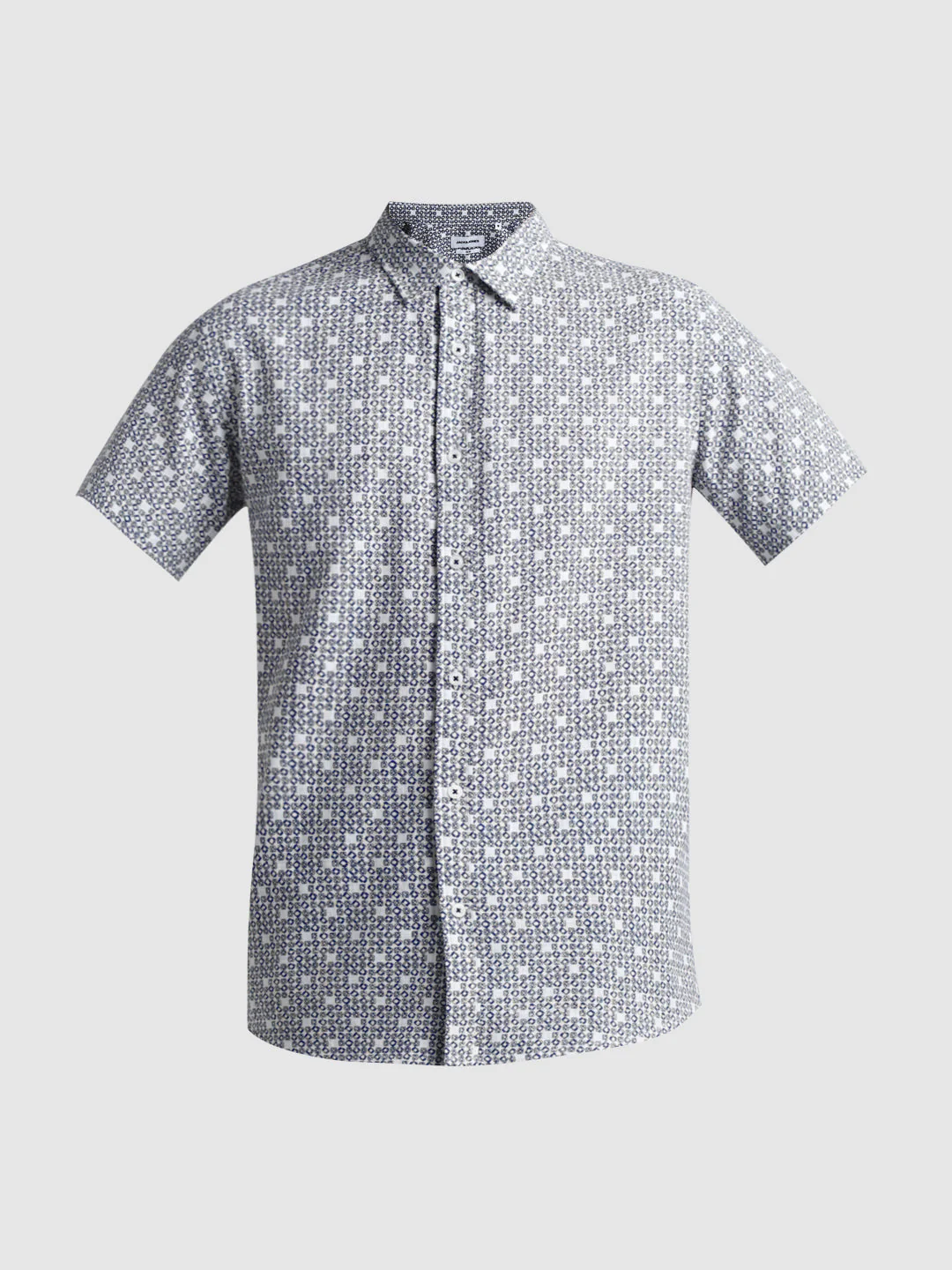 Geometric Print Short Sleeve Shirt - Image 7