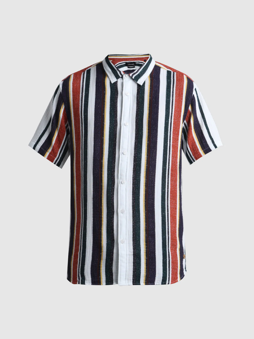Multi-Stripe Short Sleeve Shirt - Image 7