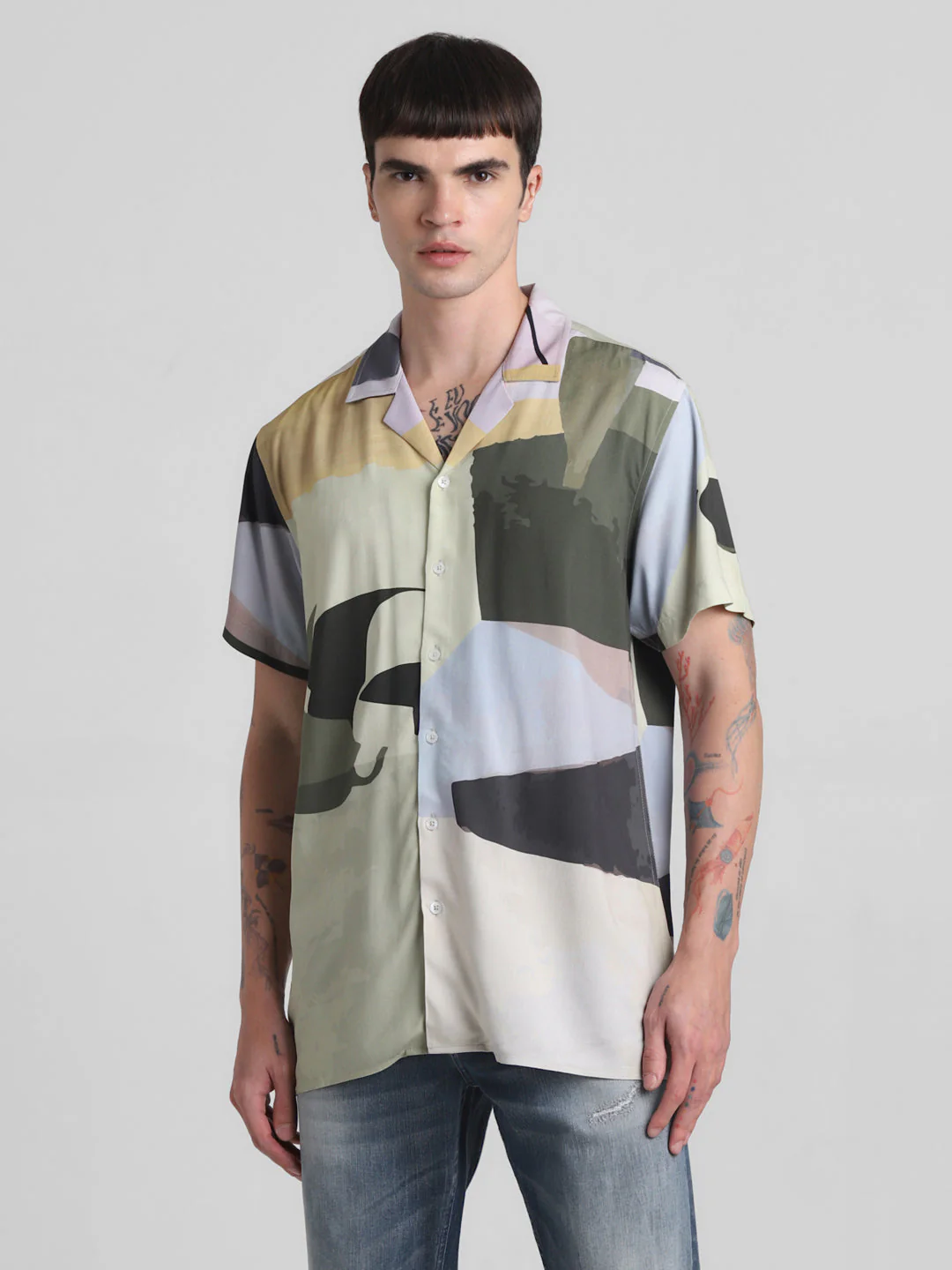 Scenic Print Resort Shirt - Image 2