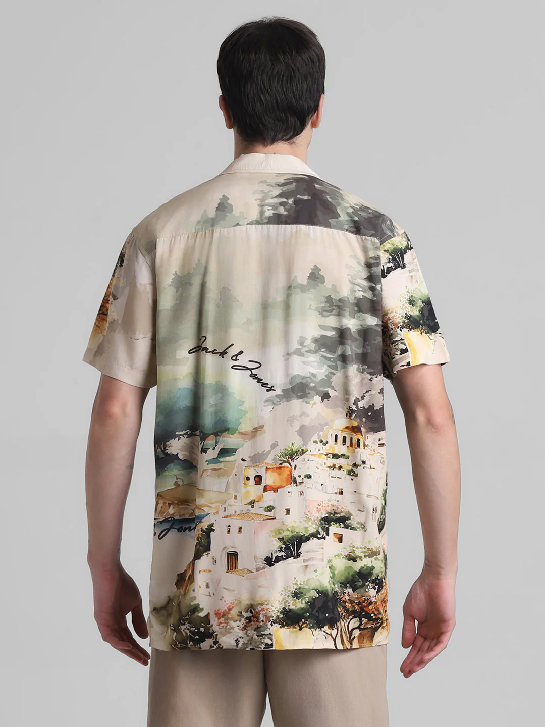 Scenic Print Resort Shirt - Image 9