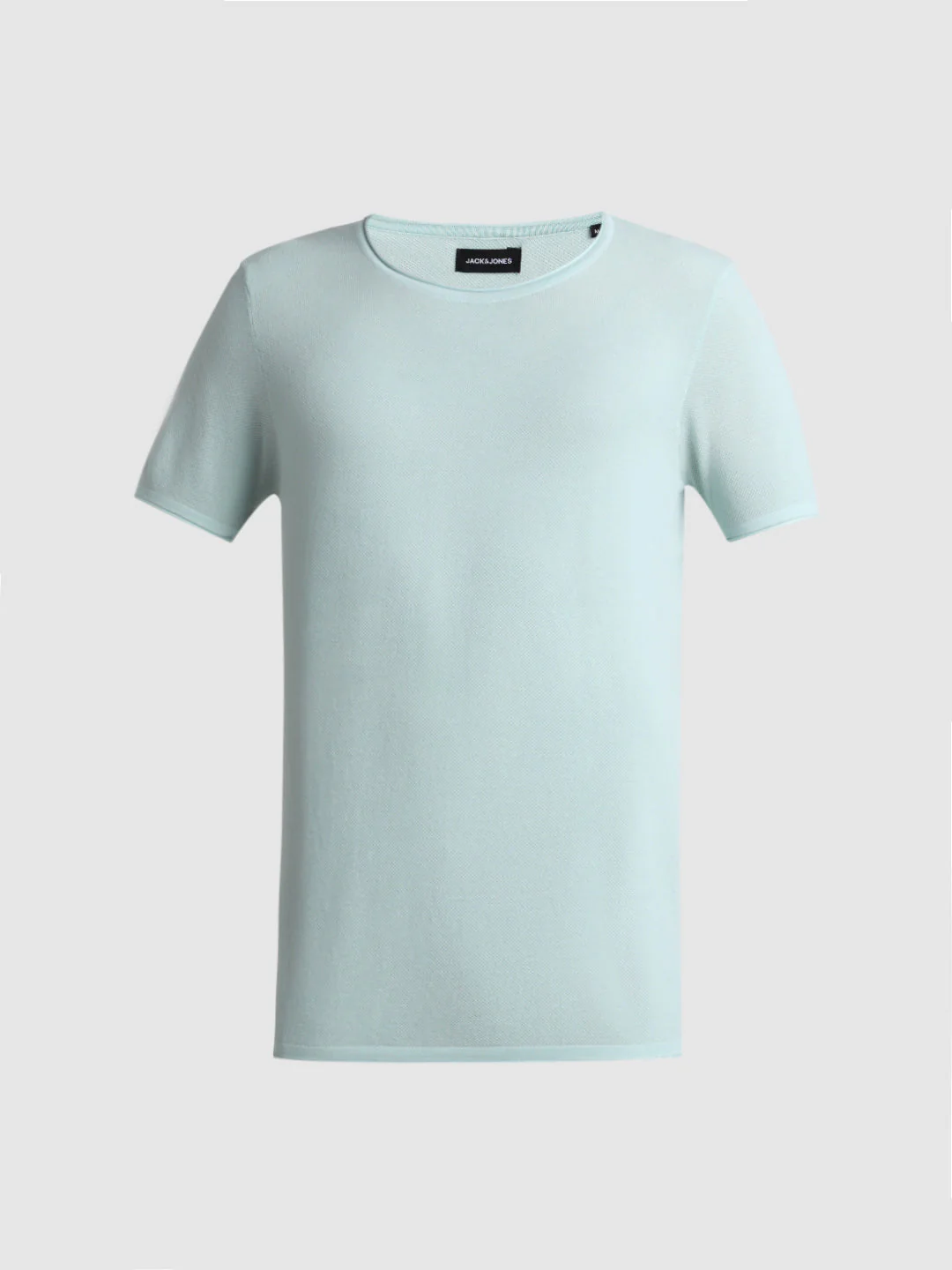 Cotton Flat Knit Pullover - Light Green - Image 7