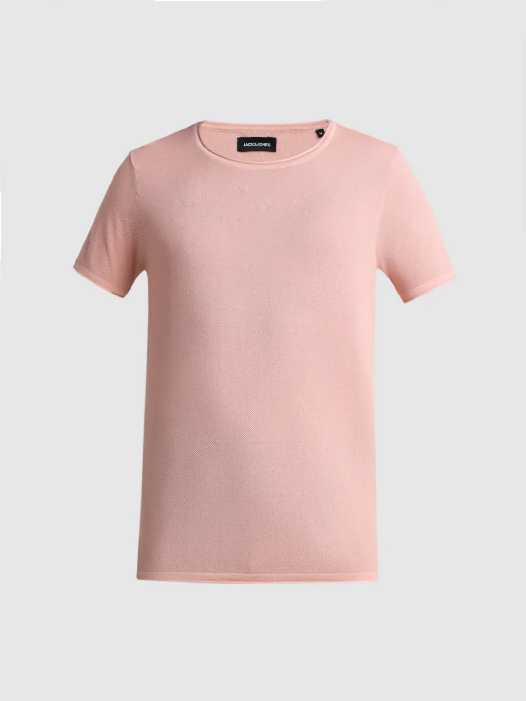 Cotton Flat Knit Pullover - Peach - Image 7