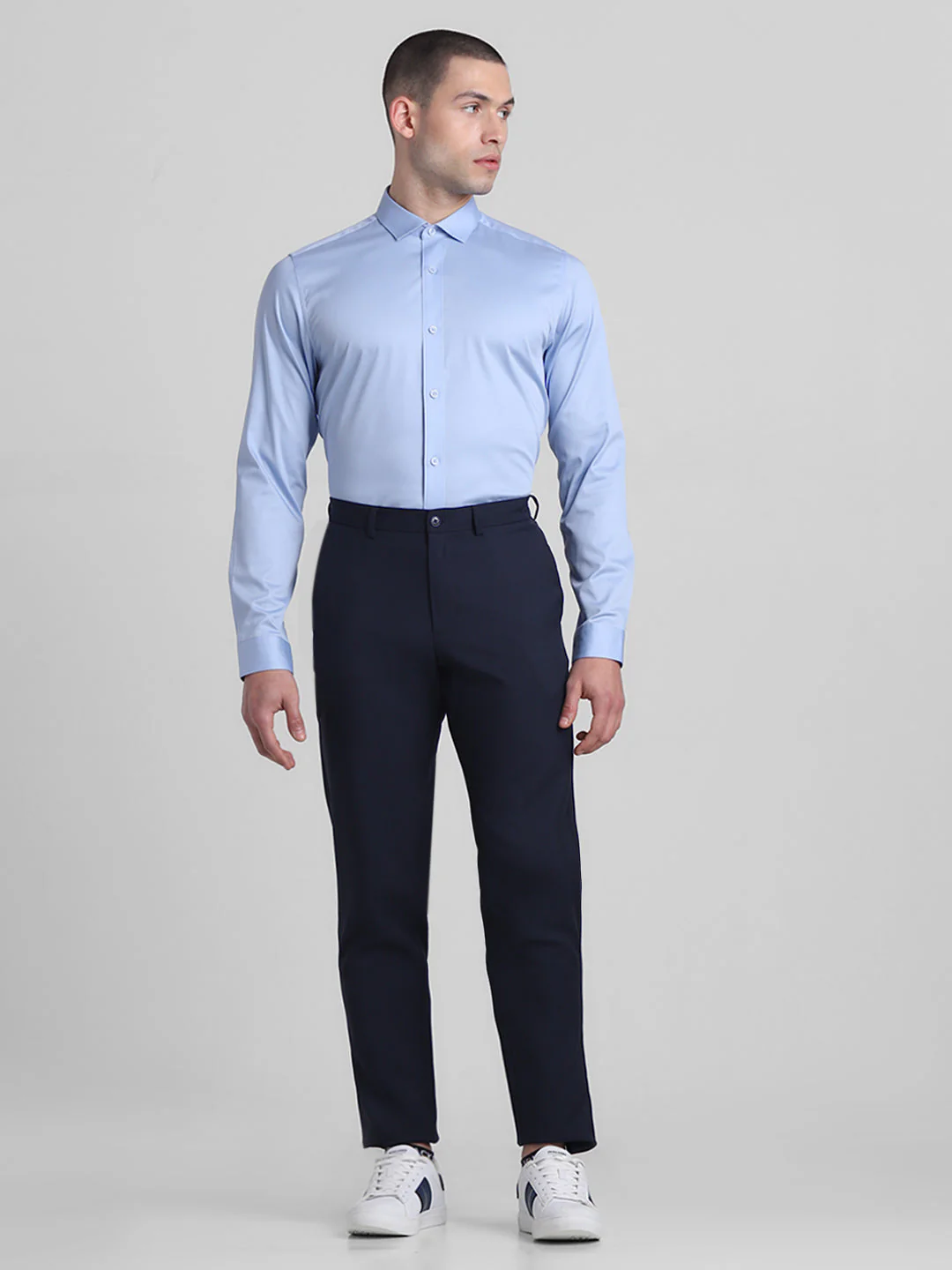 Classic Blue Formal Shirt - Image 6