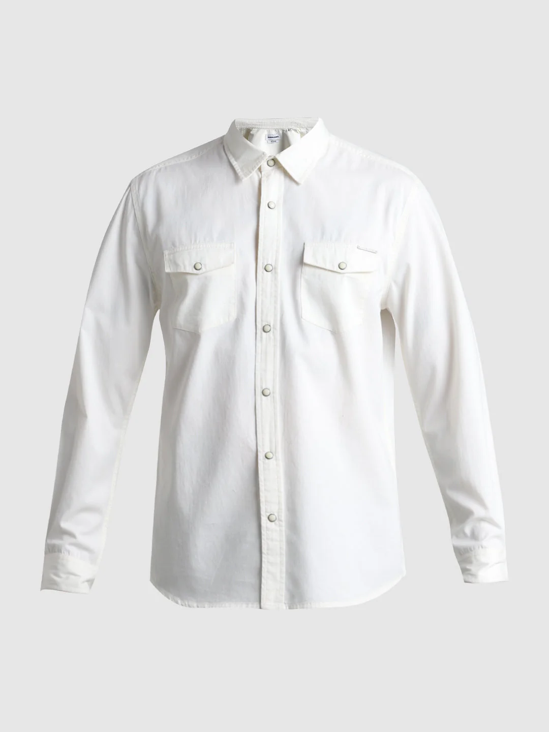 White Denim Full Sleeves Shirt - Image 7