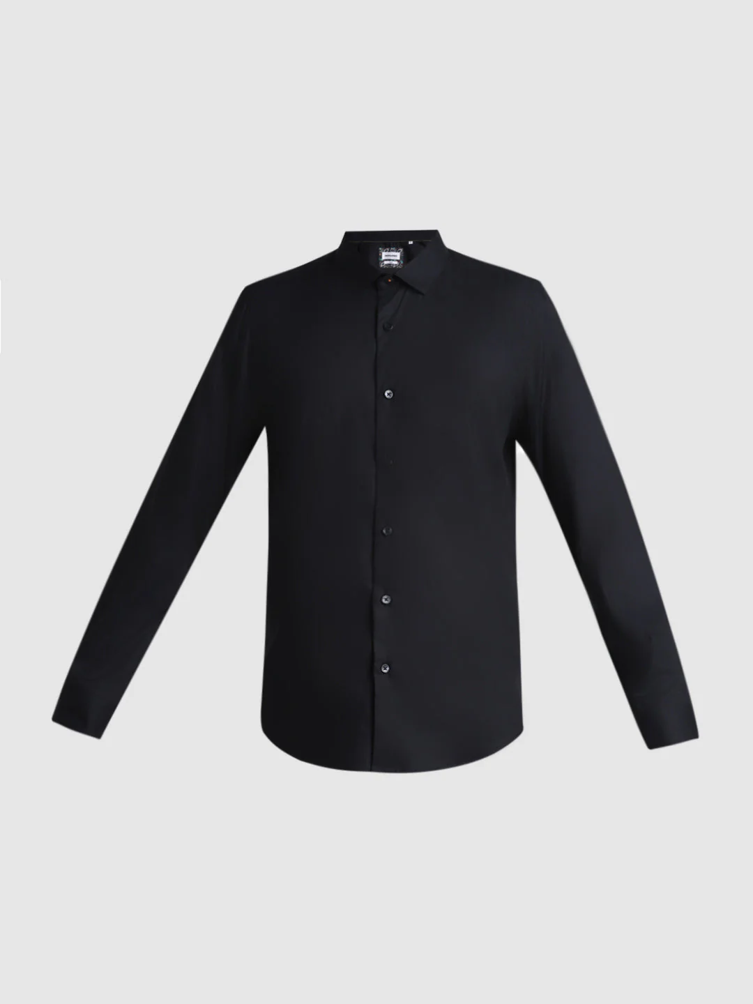 Black Check Full Sleeves Shirt - Image 7