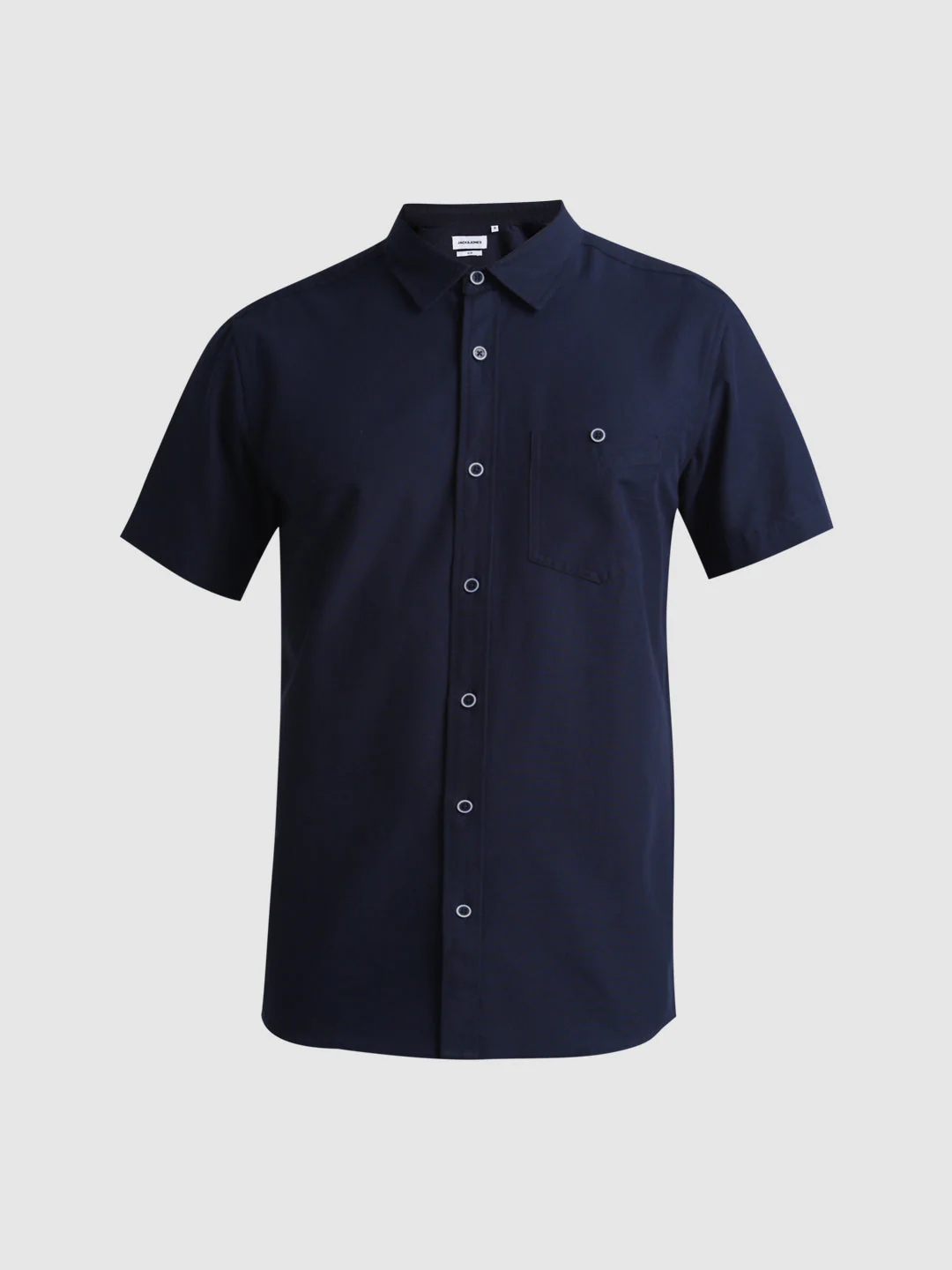 Navy Blue Short Sleeve Shirt - Image 7