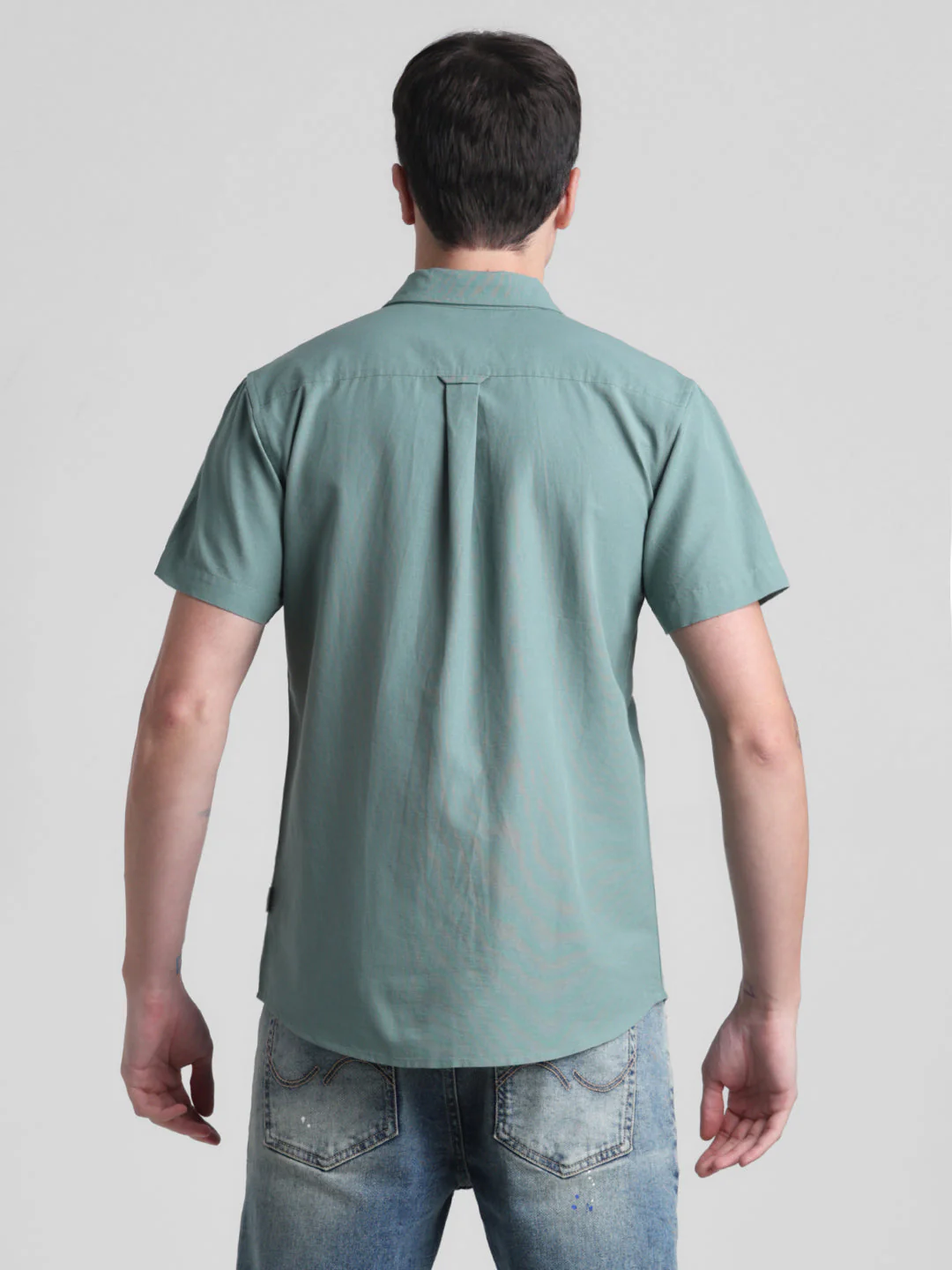 Green Short Sleeve Shirt - Image 9