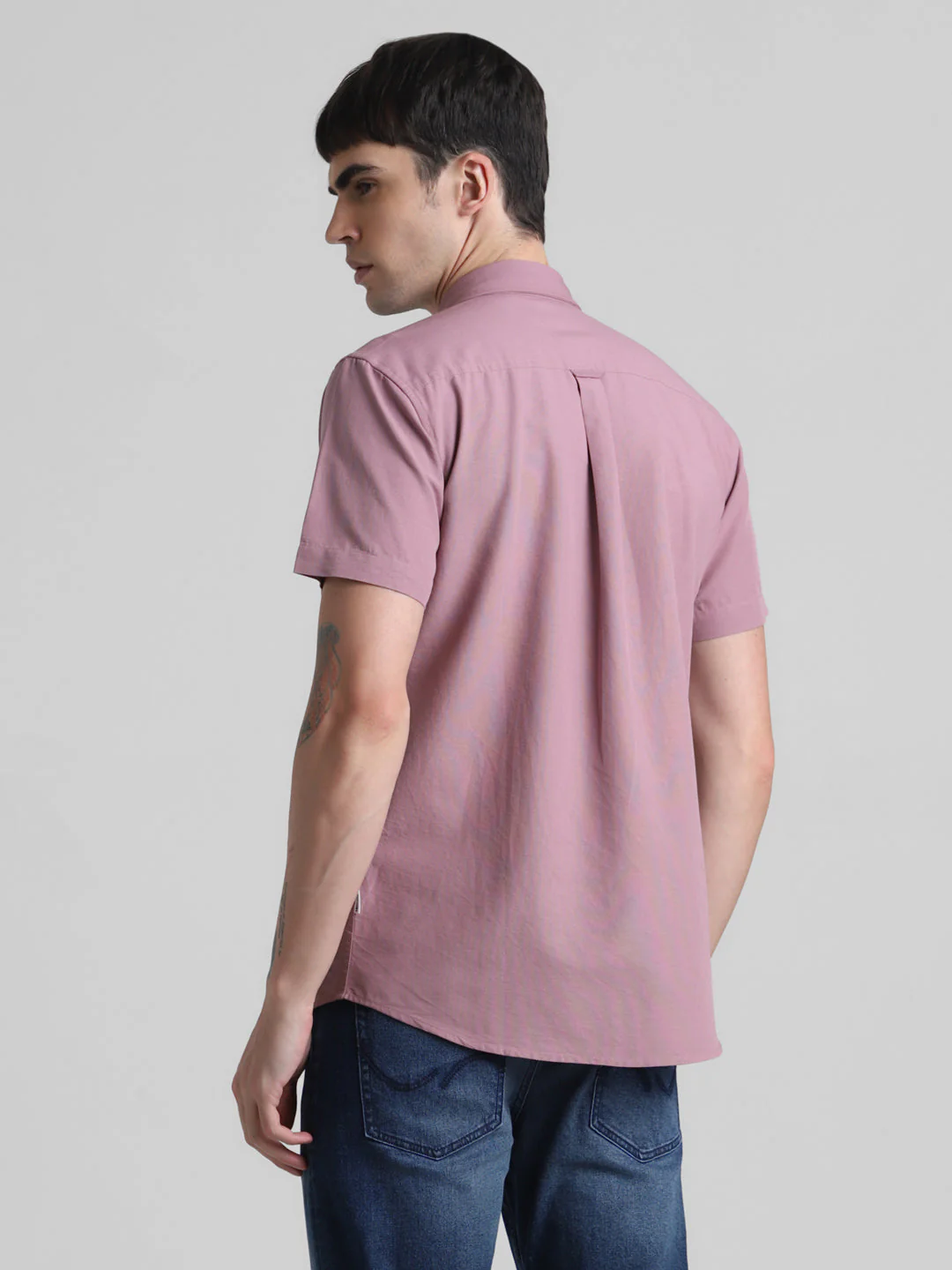 Mauve Short Sleeve Shirt - Image 4