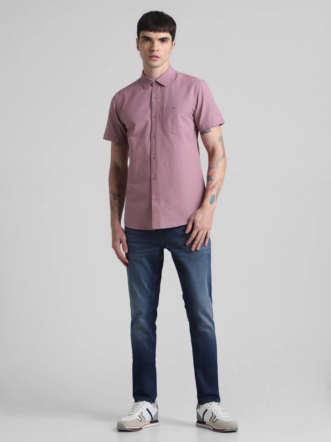 Mauve Short Sleeve Shirt - Image 6