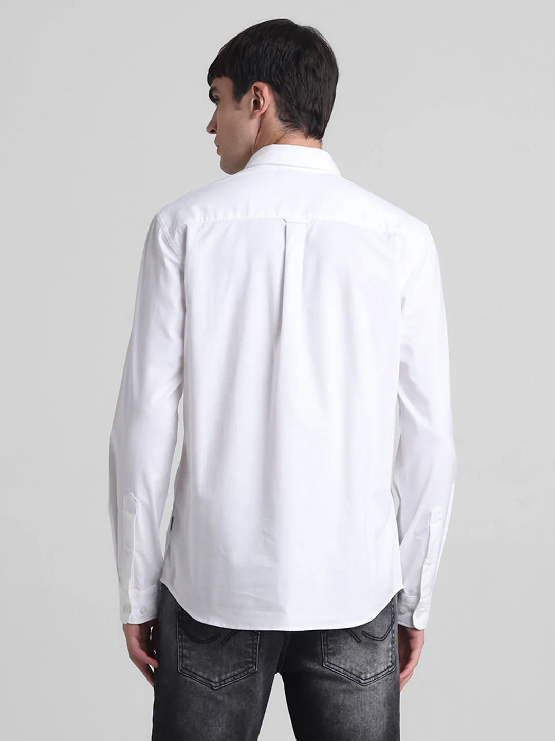 White Button-Down Shirt - Image 4