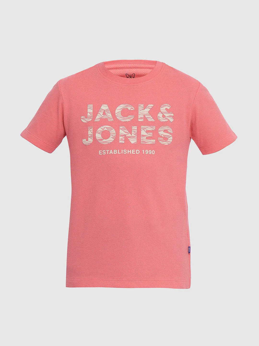 Coral Logo Print Crew Neck T-shirt - Image 7
