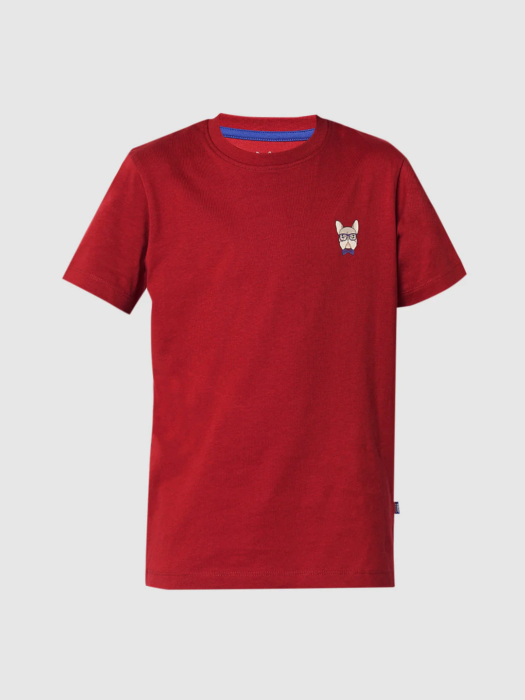 Boys Red Doggo Logo Print T-shirt - Image 7