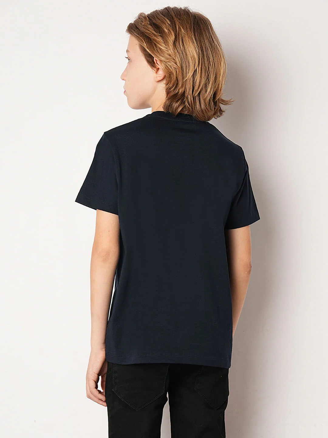 Blue Graphic Print T-shirt - Image 4