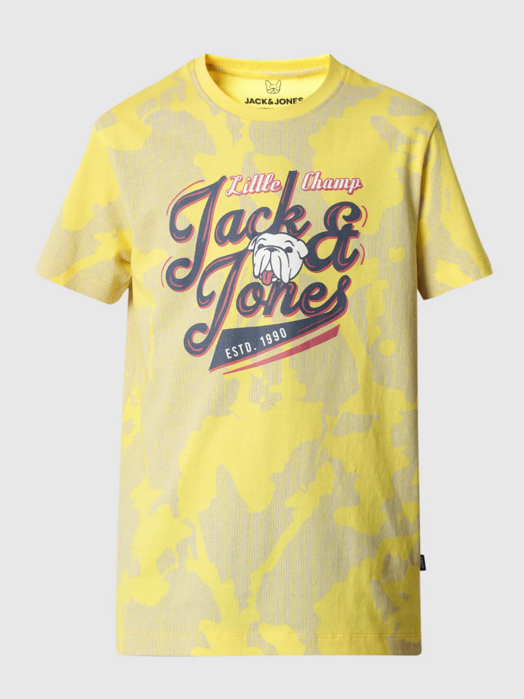 Boys Yellow Printed T-shirt - Image 7