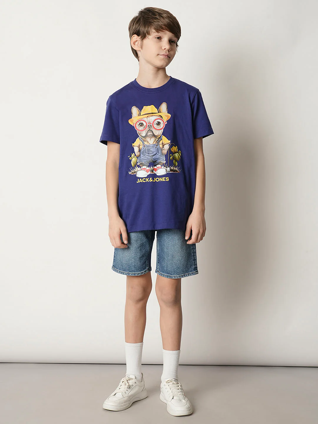 Boys Blue Gardener Doggo T-shirt - Image 5