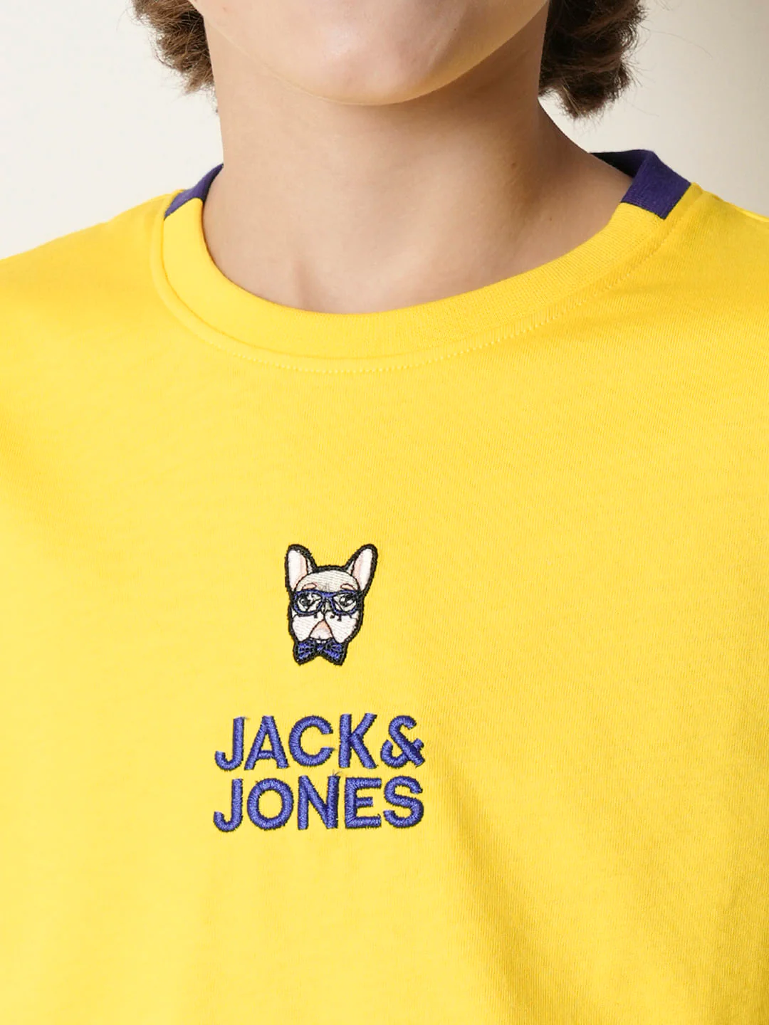 Boys Yellow Colourblocked T-shirt - Image 6