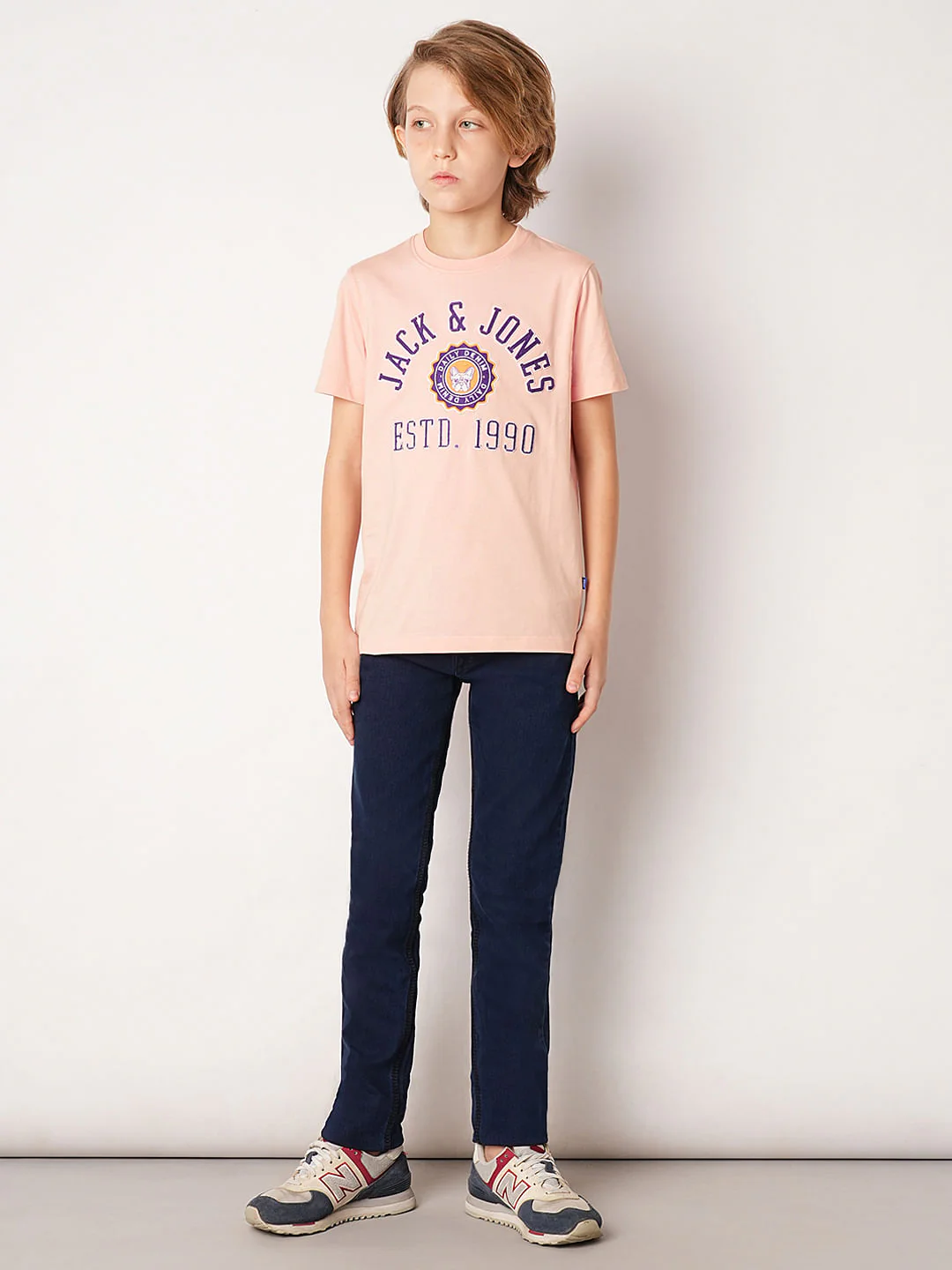 Pink Varsity Embroidered T-Shirt - Image 5