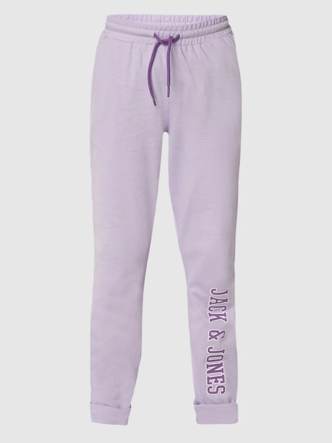 Boys Lilac Printed Co-ord Set Sweatpants - Image 7