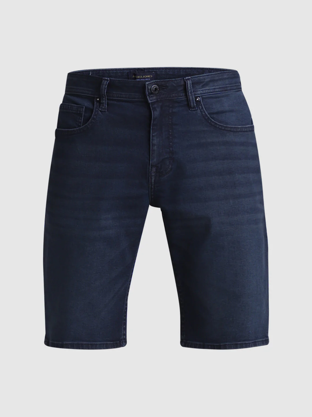 Dark Blue Denim Shorts - Image 6