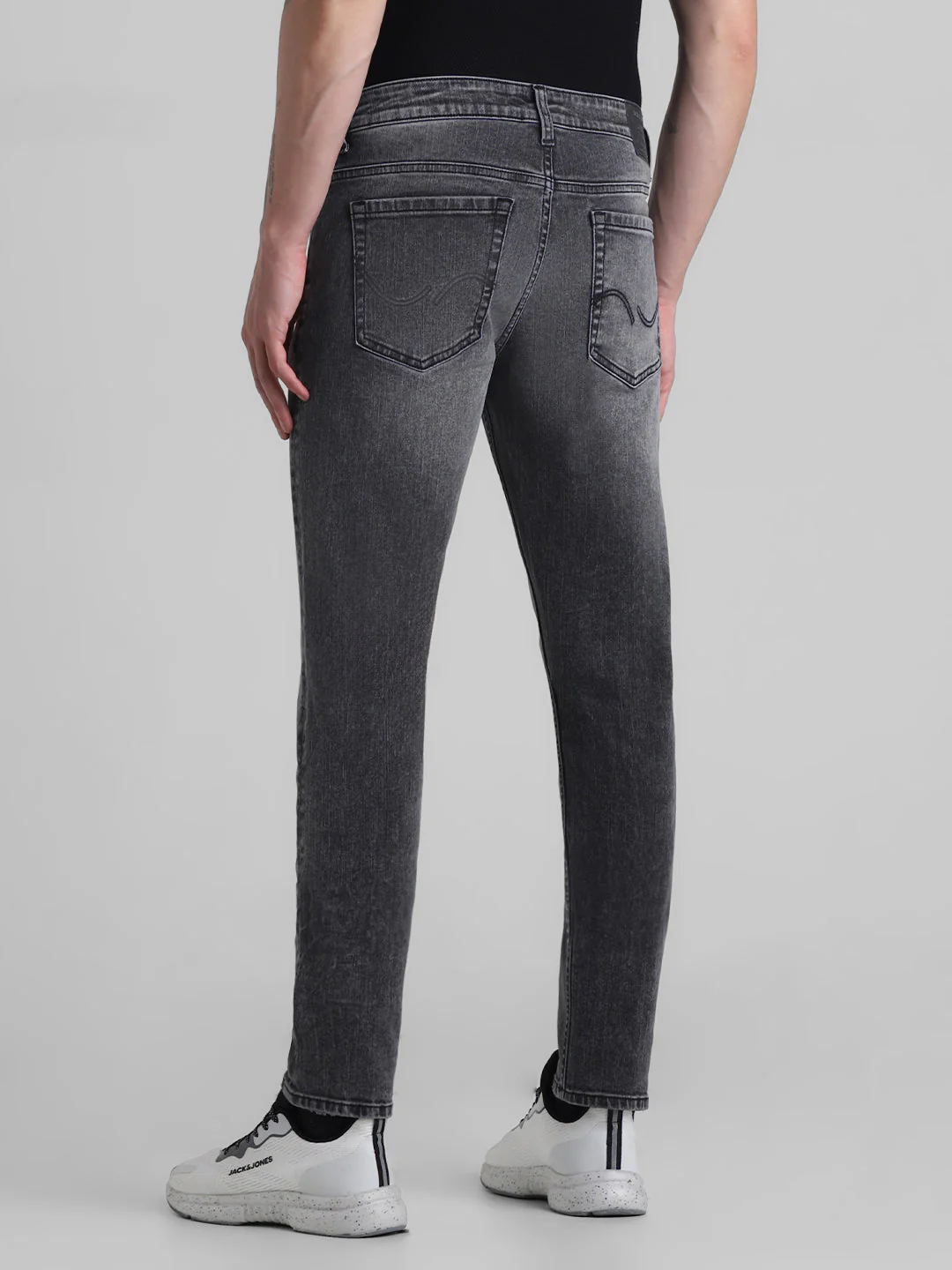 5 Pocket Faded Glenn Slim Fit Jeans - Image 3