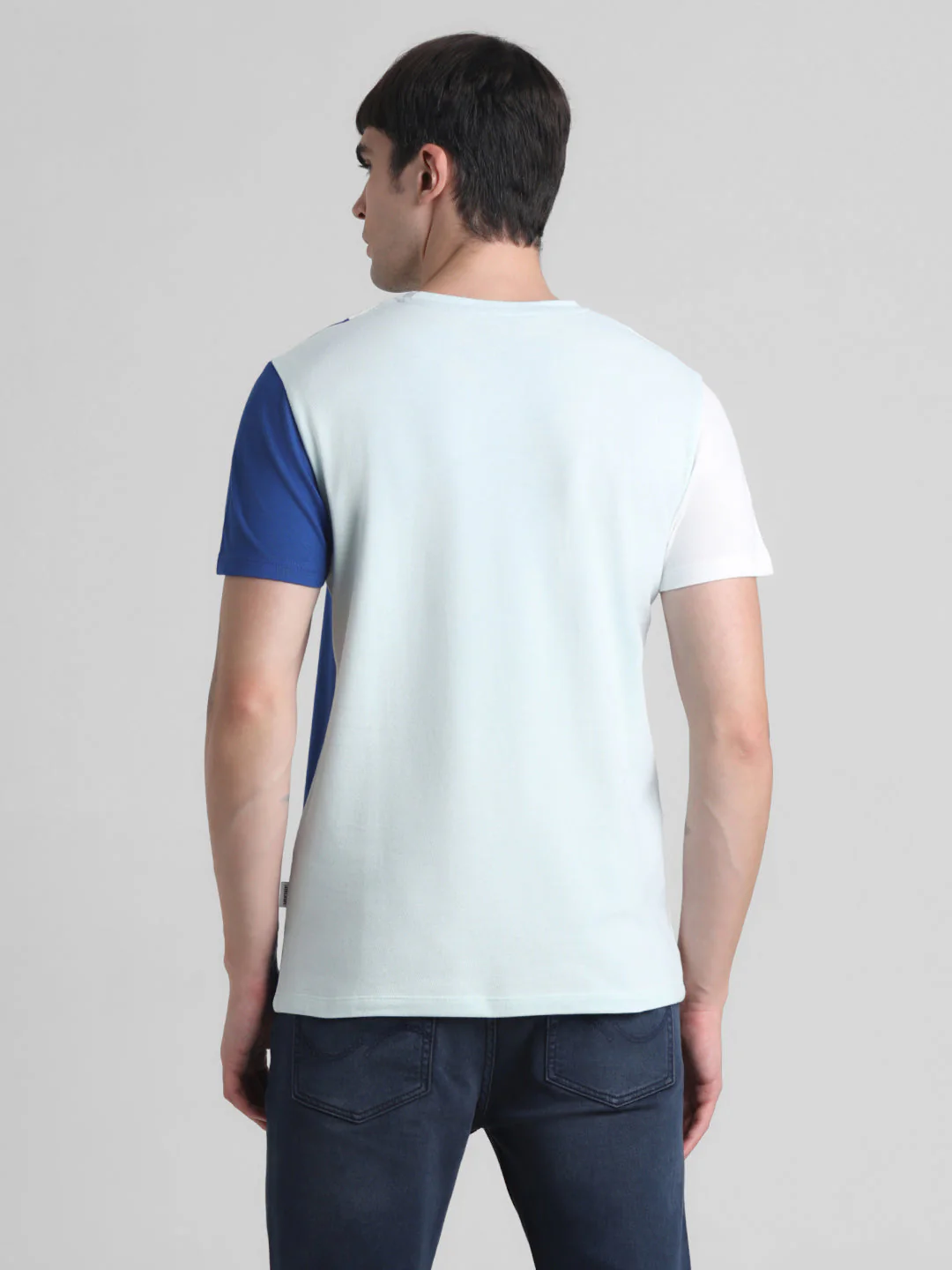 Logo Print Colourblocked T-shirt - Image 4