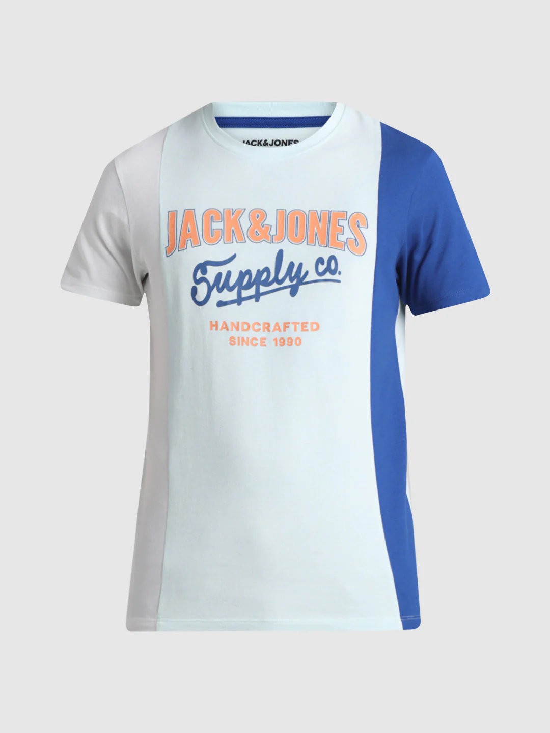 Logo Print Colourblocked T-shirt - Image 7