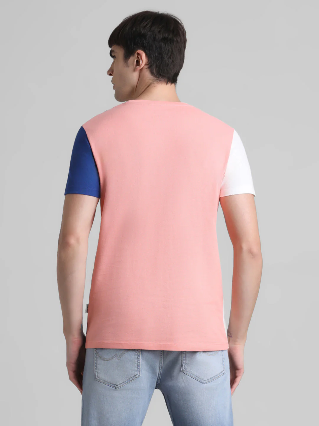 Colourblocked Logo Print T-shirt - Image 4