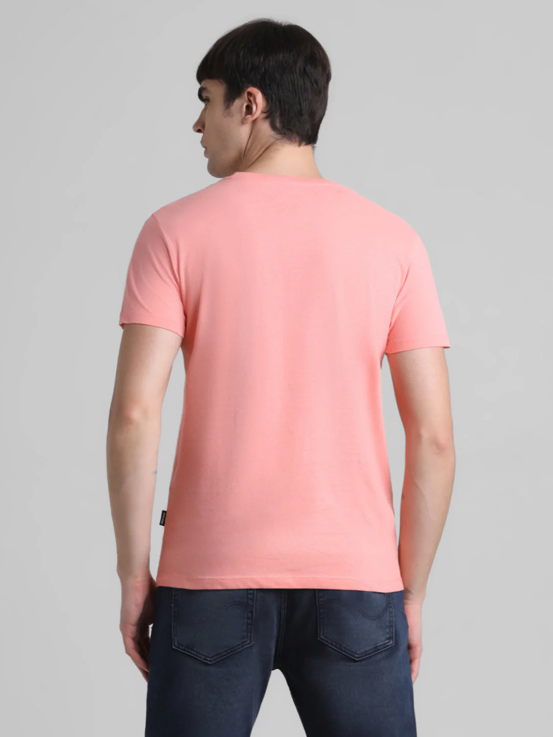 Pink Graphic Print Cotton T-shirt - Image 4