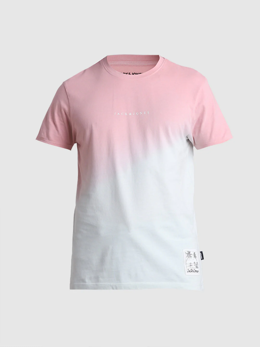 Ombré Colourblocked Cotton T-shirt - Image 7