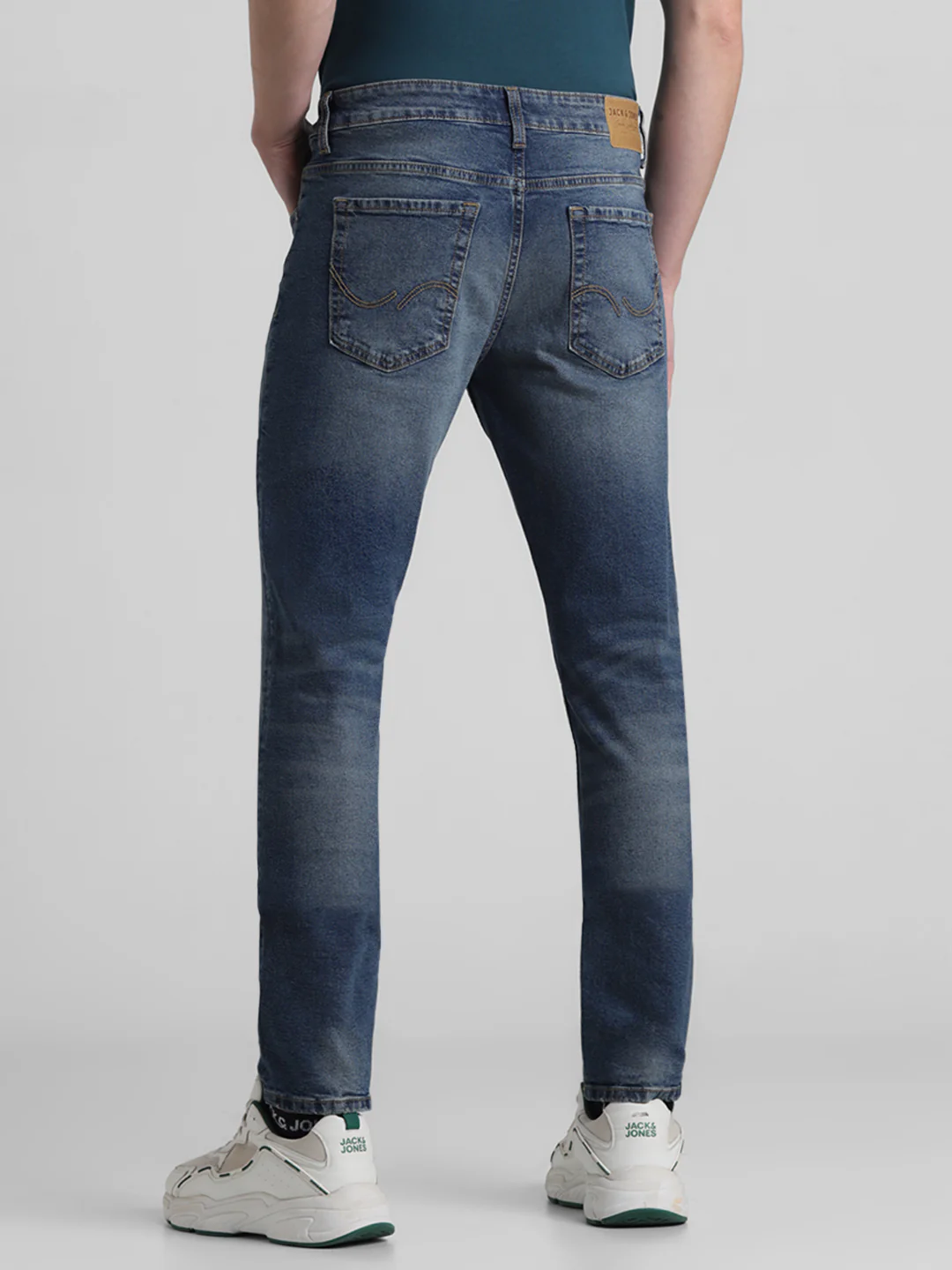 Mildly Distressed Glenn Slim Fit Jeans - Image 3