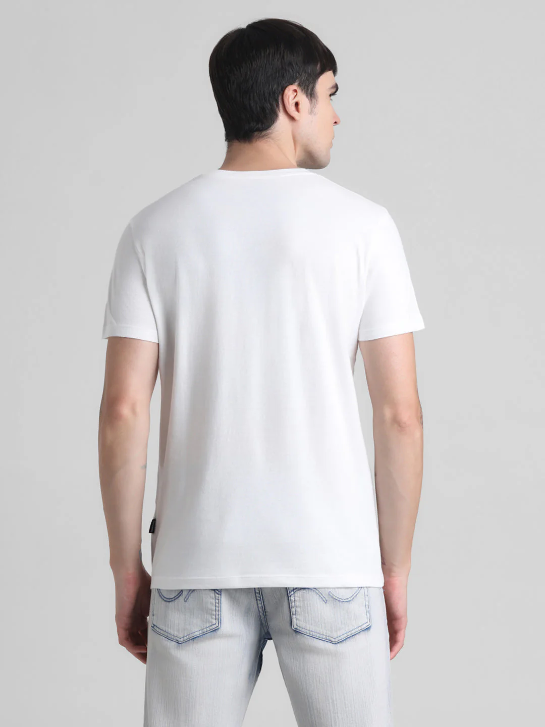 Flamingo Print Cotton T-shirt - Image 4