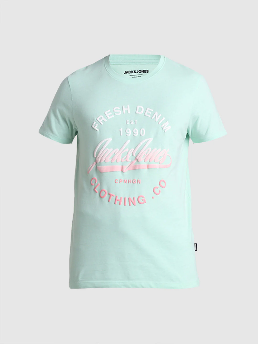 Green Logo Print T-Shirt - Image 7