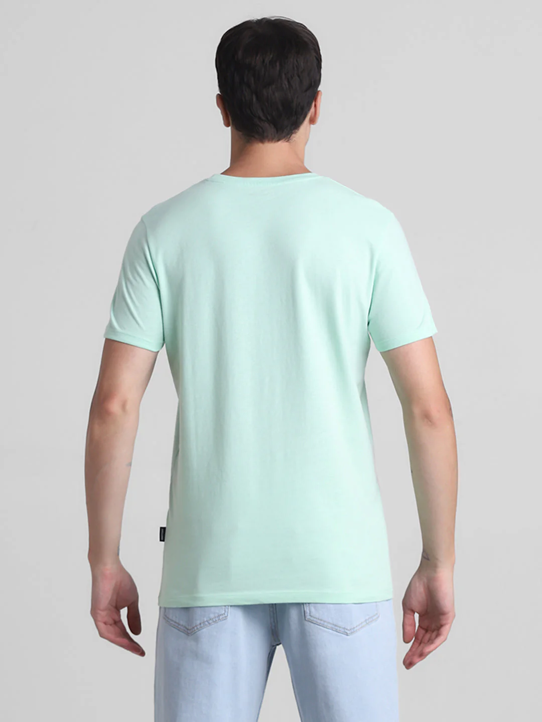Green Logo Print T-Shirt - Image 9