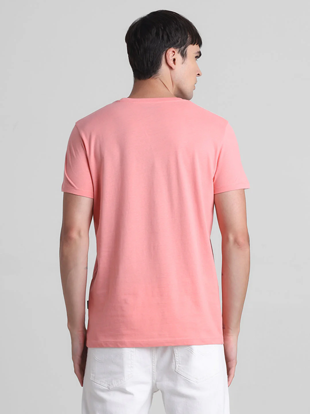 Pink Logo Print T-Shirt - Image 4