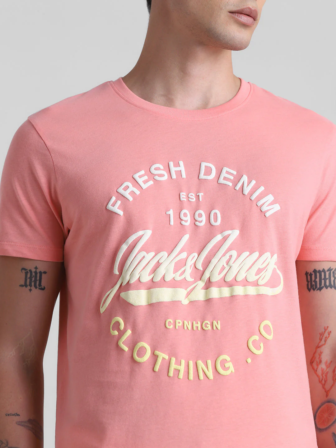 Pink Logo Print T-Shirt - Image 5
