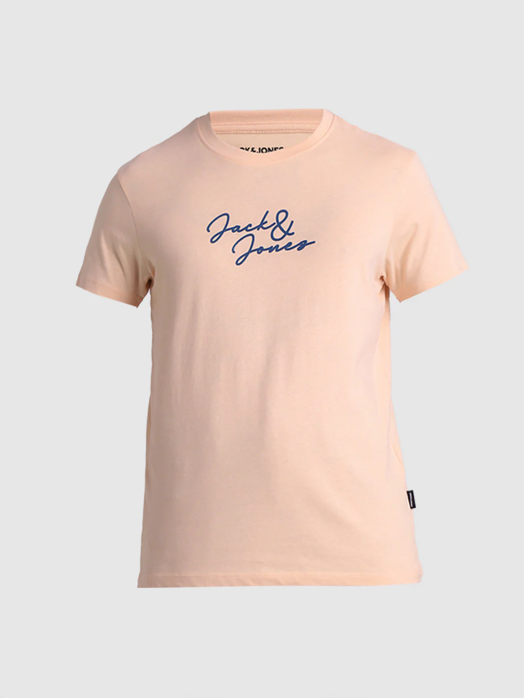Peach Logo Print Cotton T-shirt - Image 7