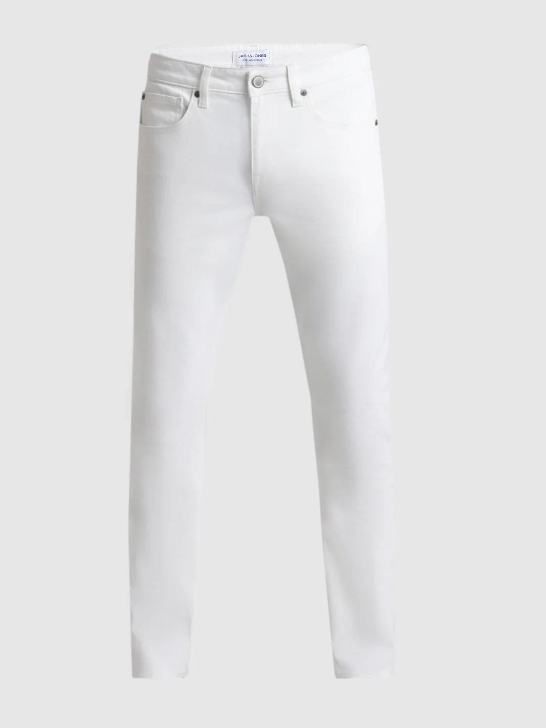 White 5 Pocket Ben Skinny Jeans - Image 6